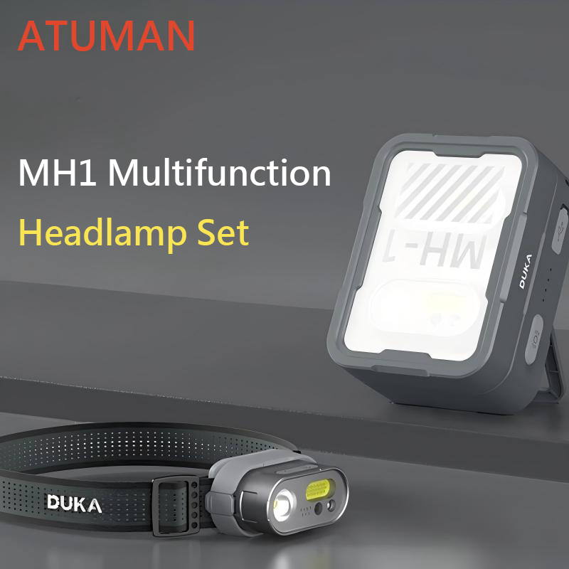 Outdoor Camping Glamping Share - DUKA ATuMan MH1 Multifunctionele koplampset Sterke