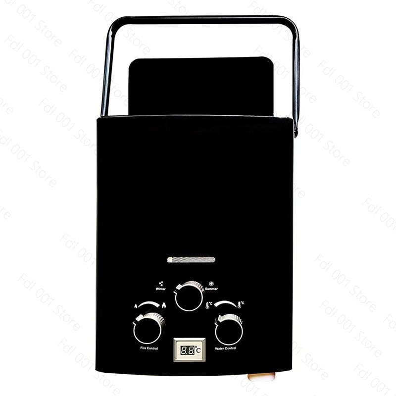 Outdoor Camping Water Heater - 6L Draagbare Gasboiler voor Buiten, Kamperen,
