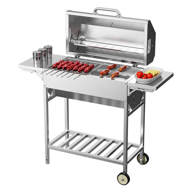 Outdoor Camping Stove - Draagbare barbecue van roestvrij staal met