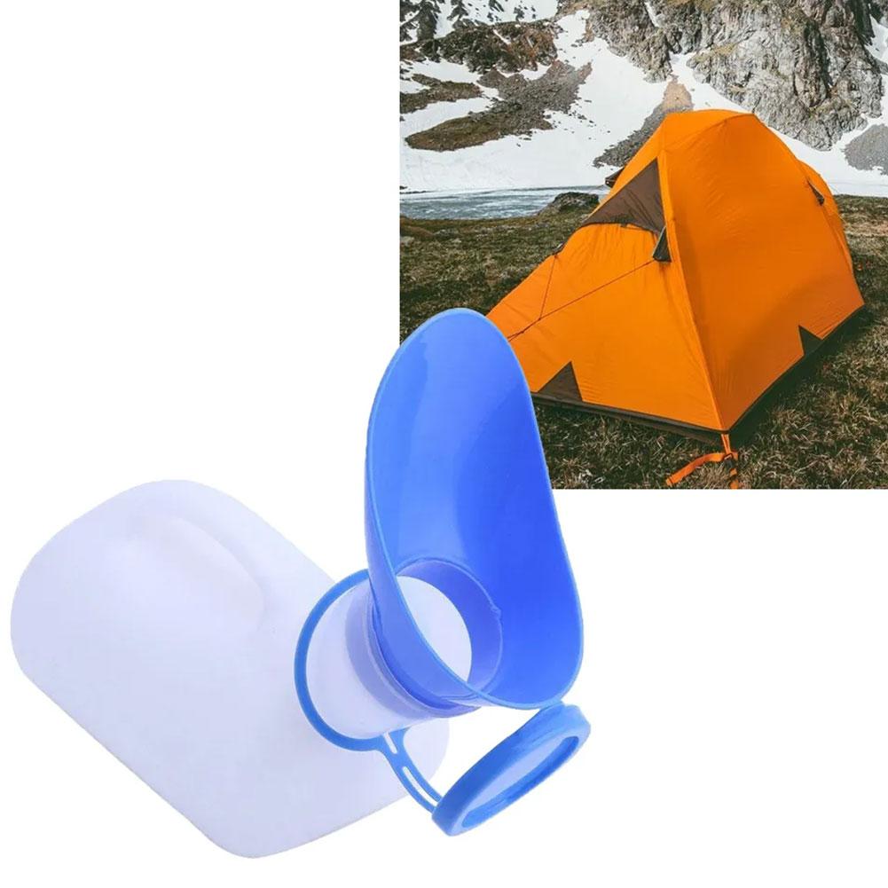 Outdoor Camping Urinal - 1000ml Draagbare Plastic Mobiele Urinoir -