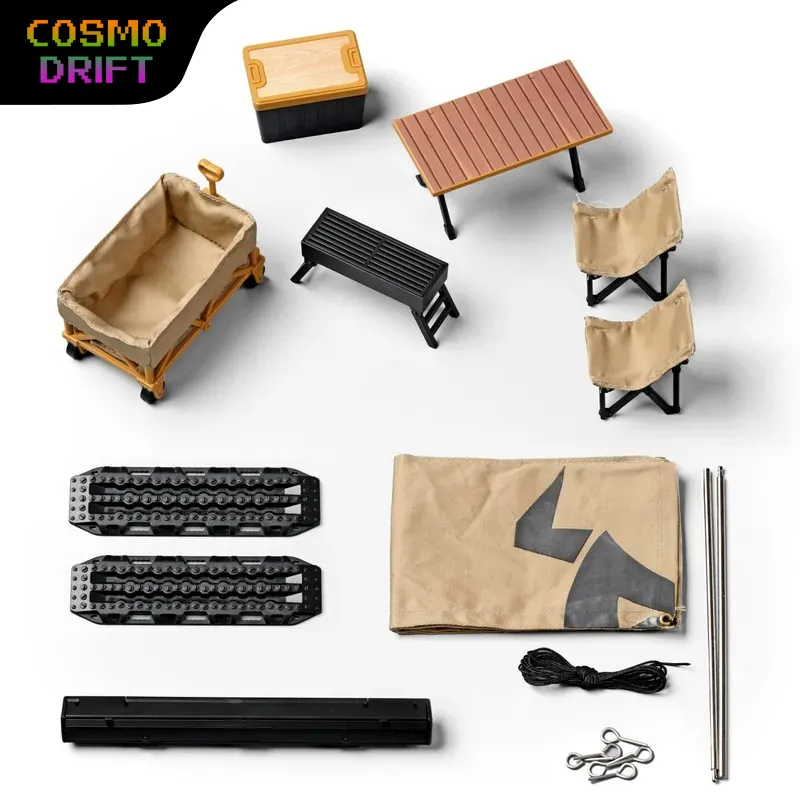 Outdoor Camping Kit - Mn Model Mn-85k 1:12 Schaal Simulatie
