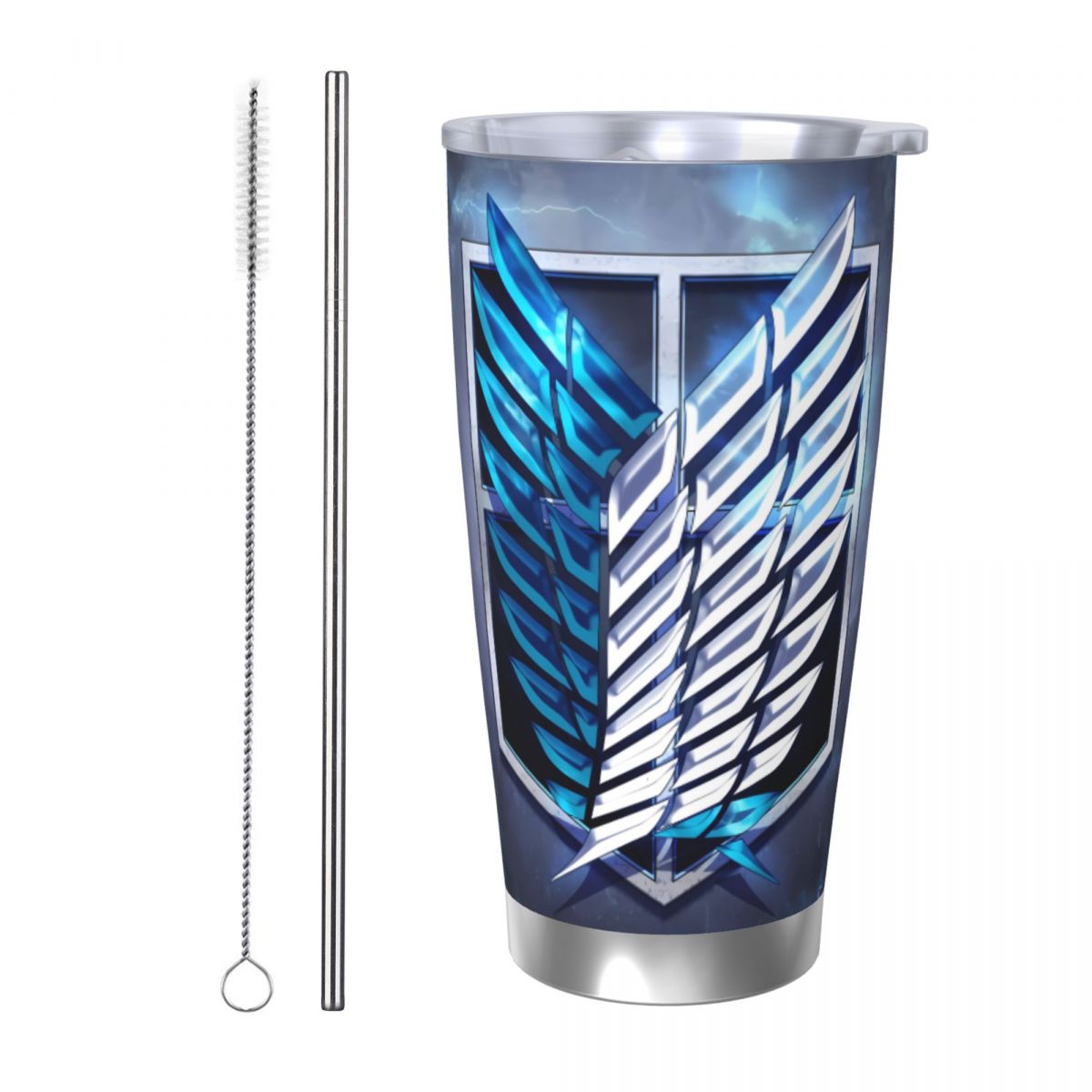 Vacuum Insulated Flask - Attack On Titan 20oz roestvrijstalen geïsoleerde