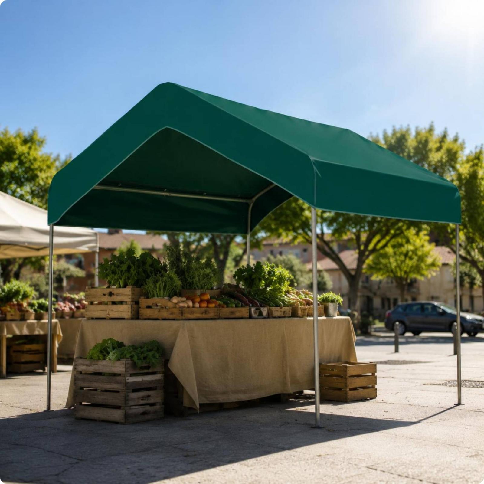 Outdoor Camping Tarp - Waterdichte buiten-tentzeil, vervangend zeil voor marktkraam,