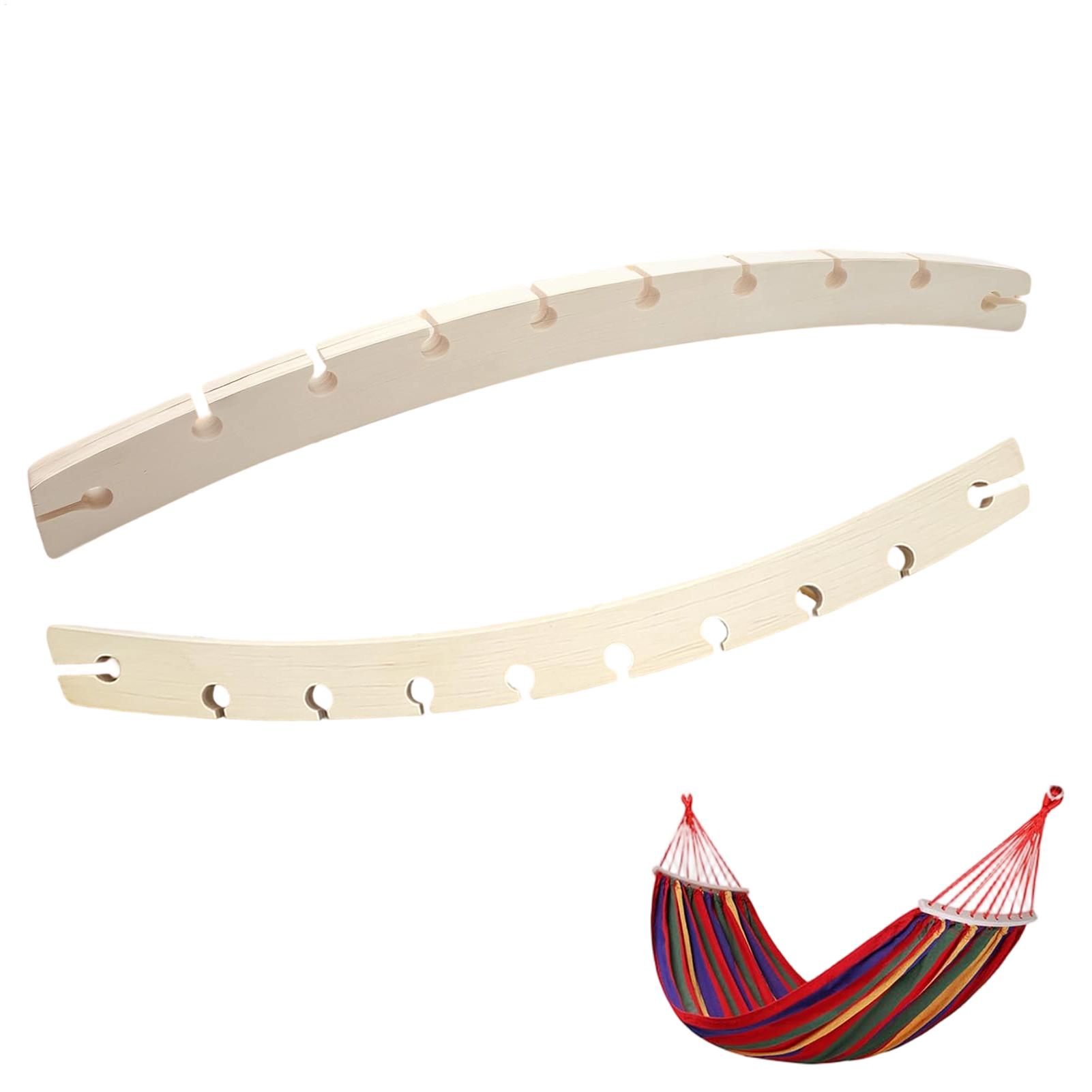 Outdoor Camping Hammock - 2 Stuks 10-Hole Houten Hangmat Spreader