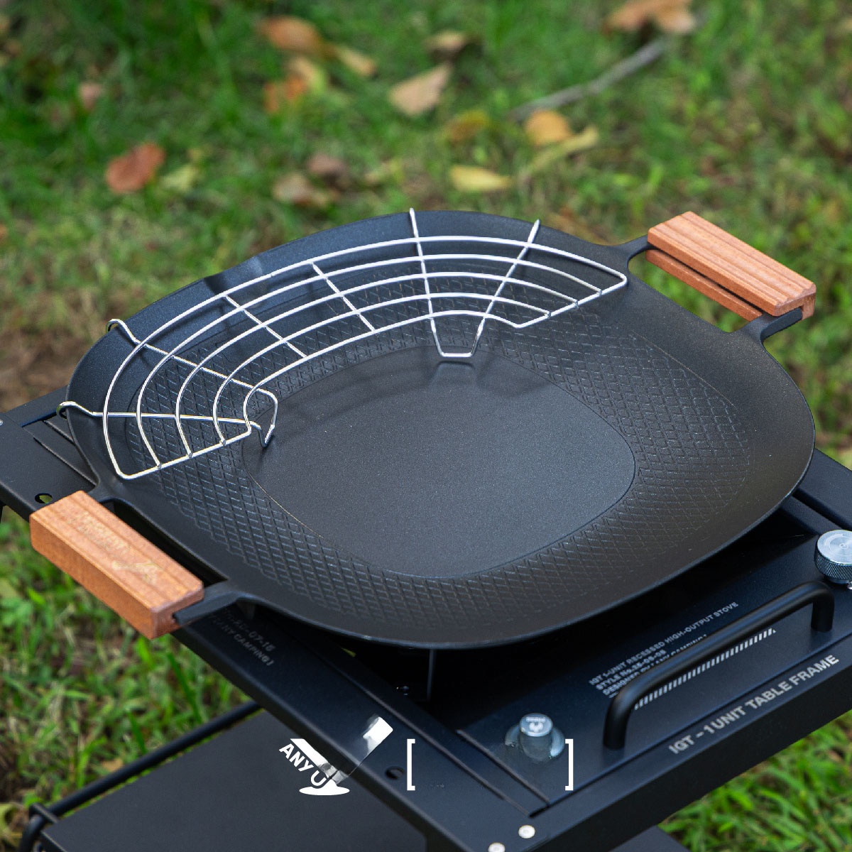 Outdoor Camping Stove - Outdoor Camping BBQ Grill Pan Cassette