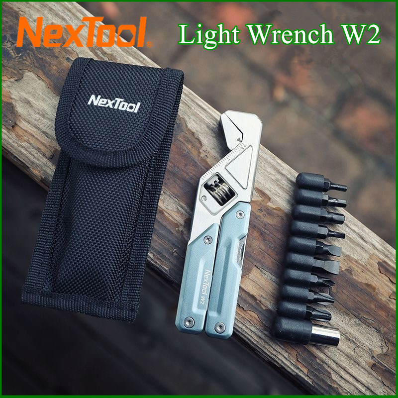 Outdoor Camping Glamping Share - NexTool Lichtsleutel W2 8-in-1 Multitool Opvouwbare