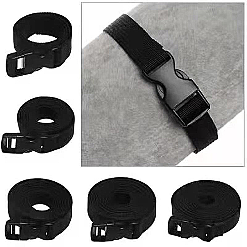 Outdoor Camping Kit - 1 stuk reisband, zwart, duurzaam nylon,