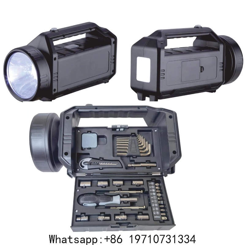 Outdoor Camping Kit - 2-in-1 campinglantaarn en gereedschapset – LED-zaklamp