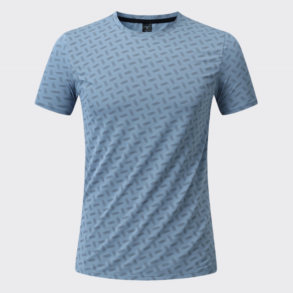 Outdoor Camping In Winter - Zomer heren compressie-T-shirt met print, korte