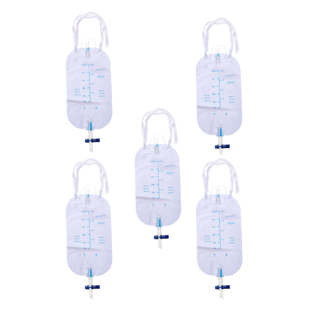Outdoor Camping Urinal - 5 stuks lange katheter urinezakken voor