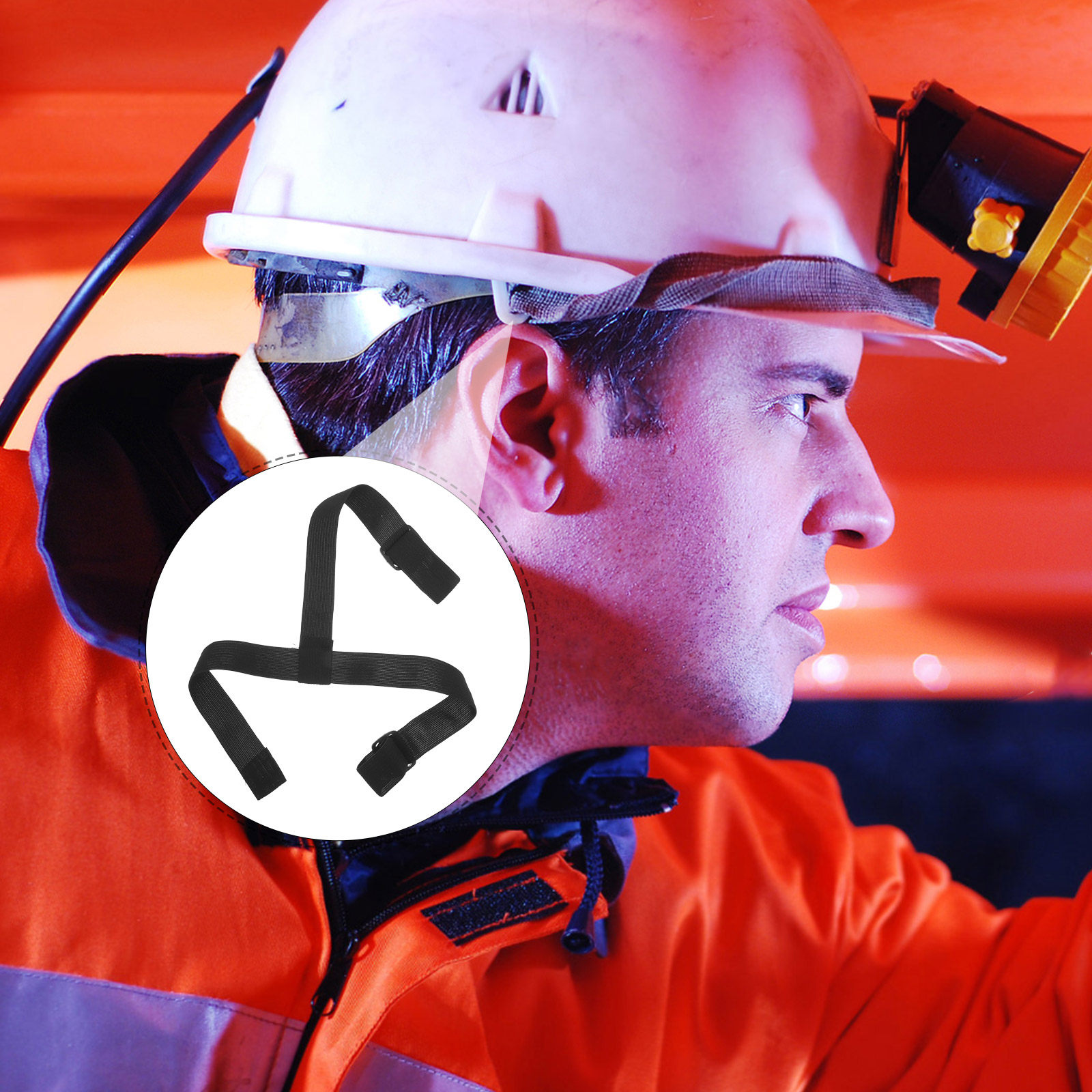 Headlamp - 10 stuks verstelbare elastische band voor
