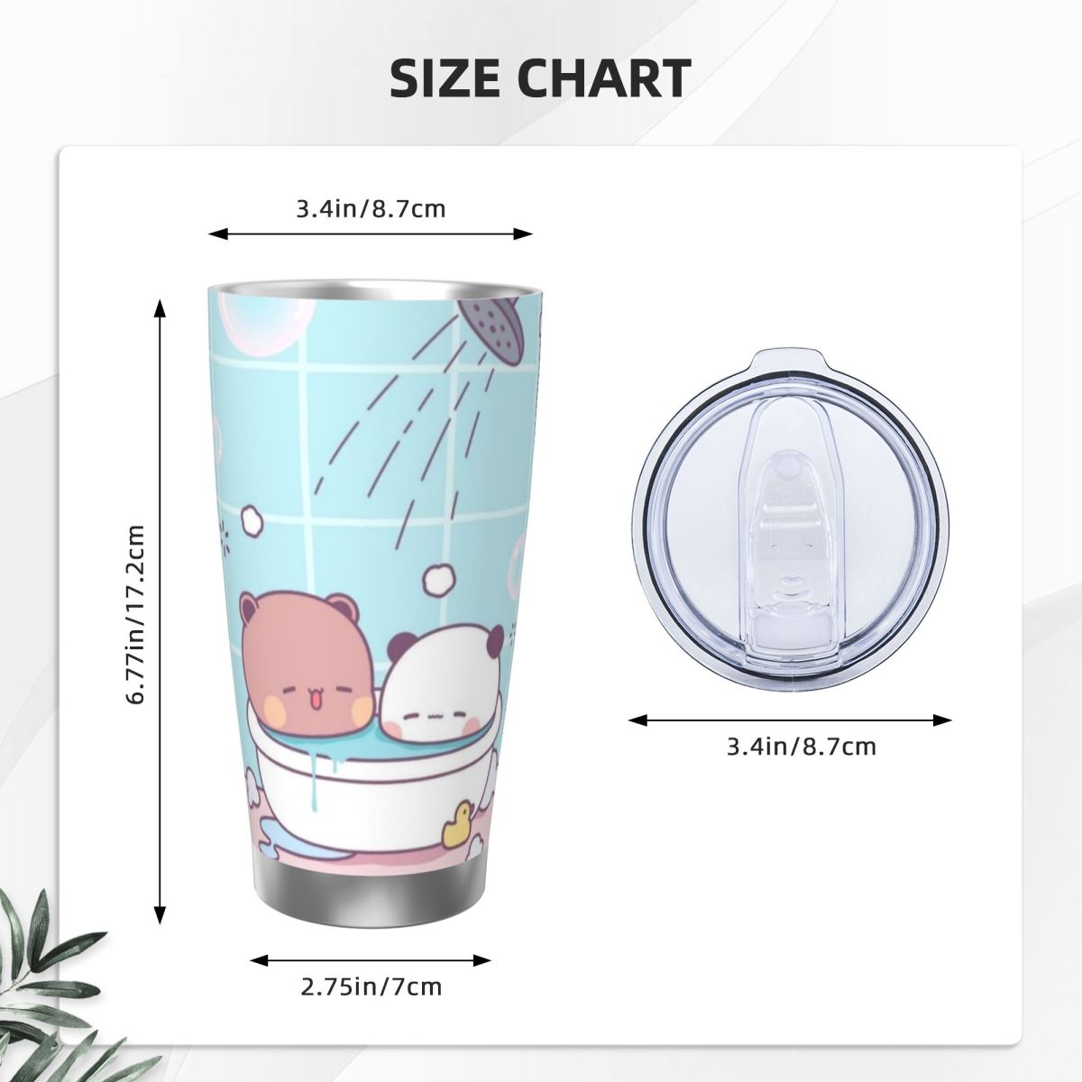 Panda Bear Hug Bubu Dudu 20oz  - Vacuum Insulated Flask recensie en prijs