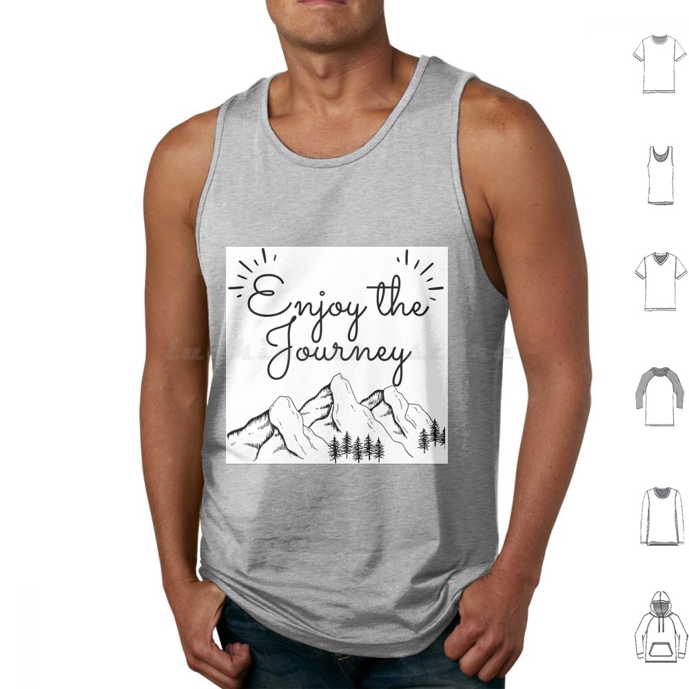 Geniet van de reis Tanktops Ve - Outdoor Camping Quotes recensie en prijs