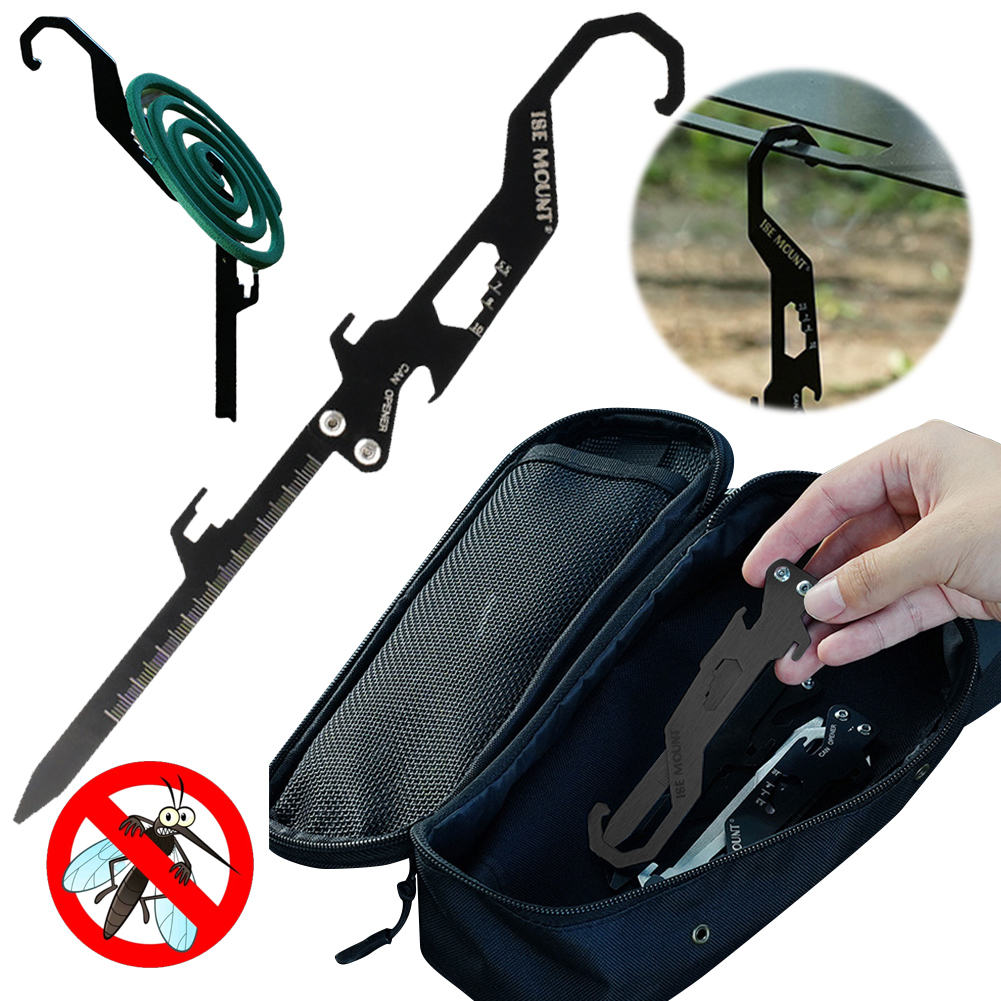 Opvouwbare kampeerpalen Multif - Outdoor Camping Tarp recensie en prijs