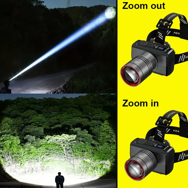 2026 LED digitale oplaadbare h - Headlamp recensie en prijs