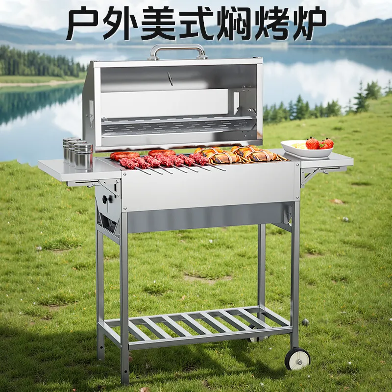 Draagbare barbecue van roestvr - Outdoor Camping Stove recensie en prijs