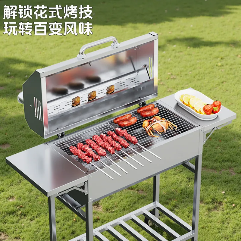 Draagbare barbecue van roestvr - Outdoor Camping Stove recensie en prijs