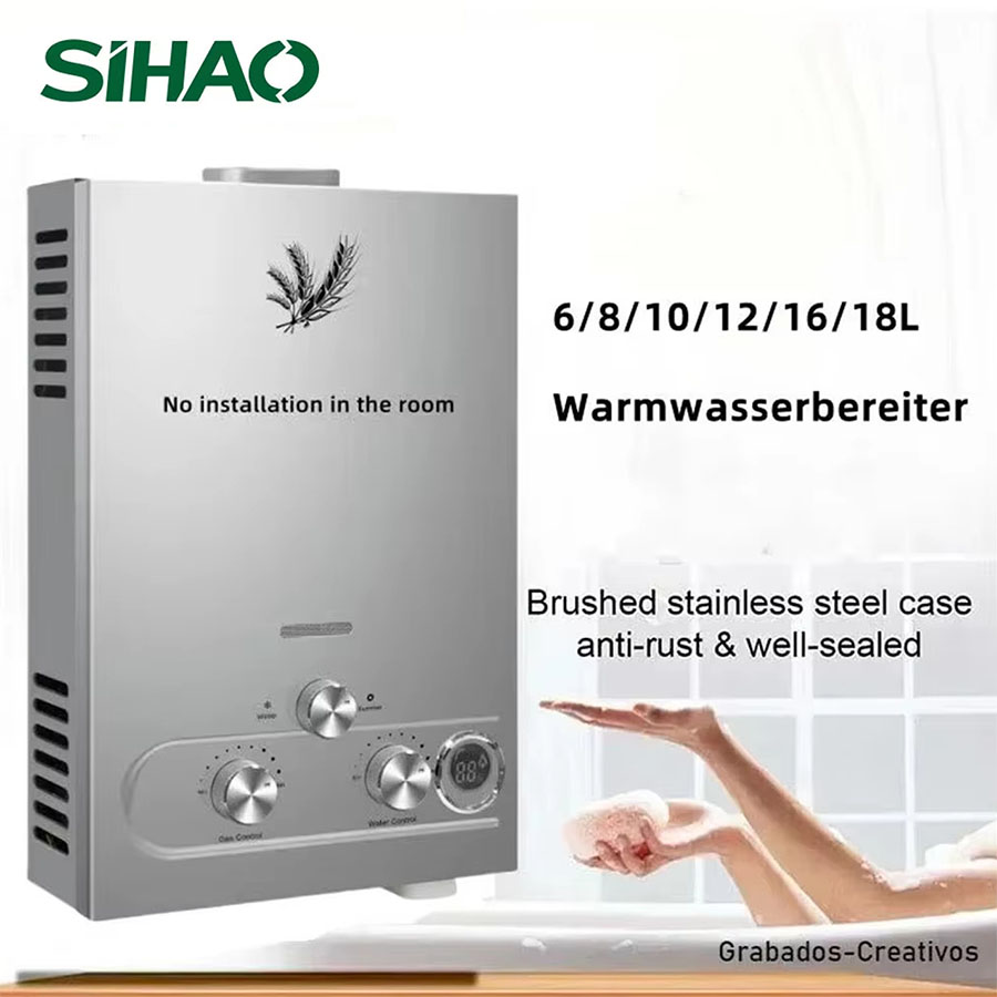 SIHAO 12L 16L 18L GPM LPG Gas  - Outdoor Camping Water Heater recensie en prijs