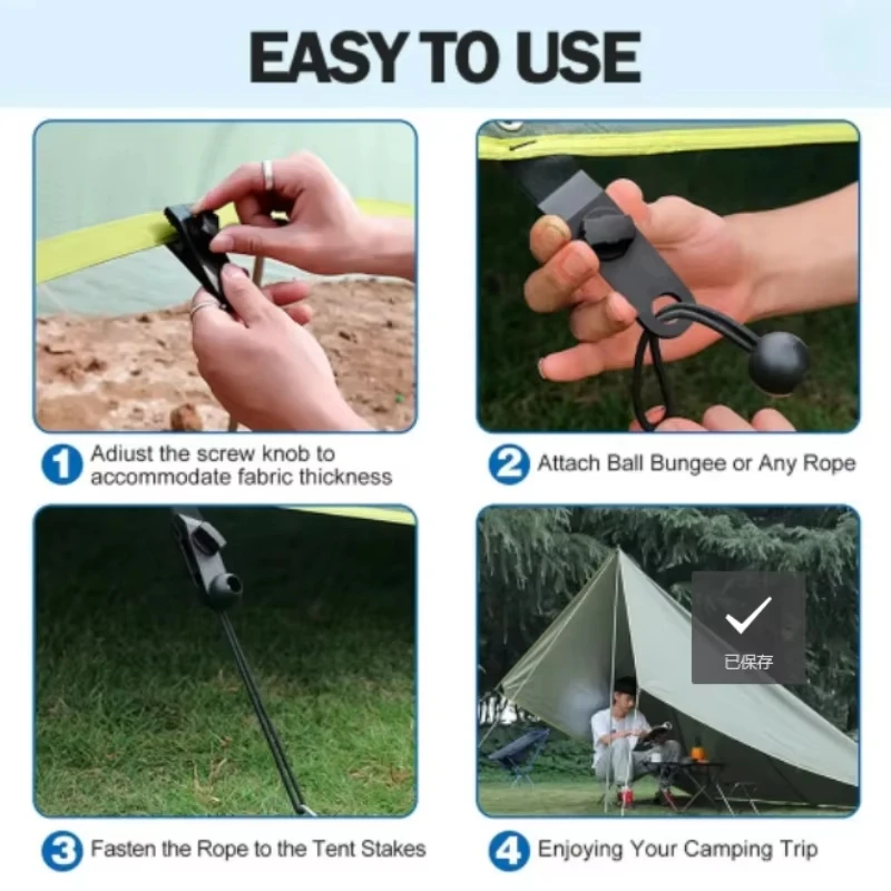 5/10/20/50 Stuks Zware Tent Cl - Outdoor Camping Tarp recensie en prijs