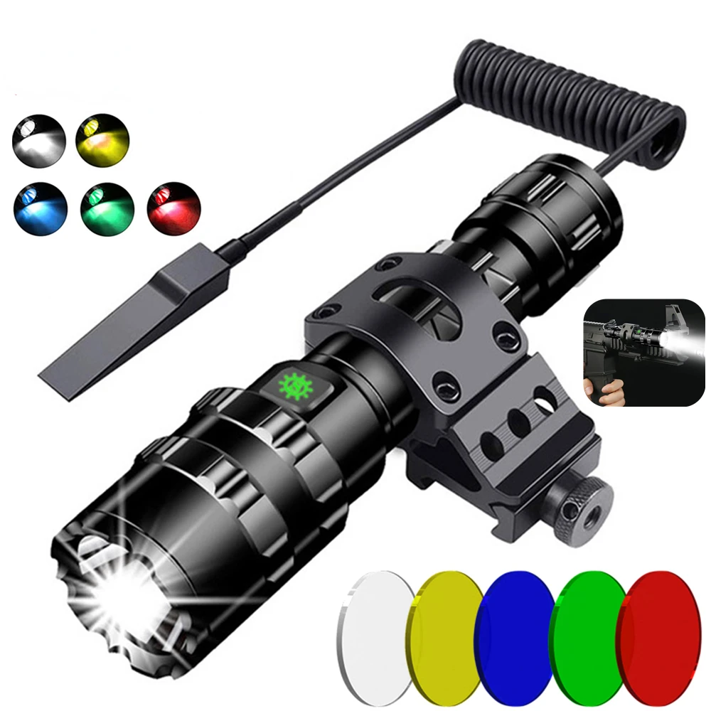 LED Tactische Jacht Zaklamp US - Outdoor Camping Glamping Share recensie en prijs