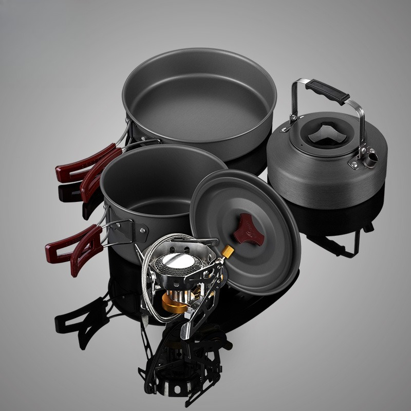 Draagbare split-gasfornuis koo - Outdoor Camping Kit recensie en prijs