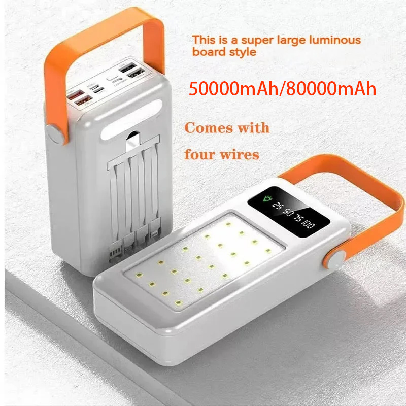 50000mAh 80000mAh Draagbare Po - Outdoor Camping Glamping Share recensie en prijs