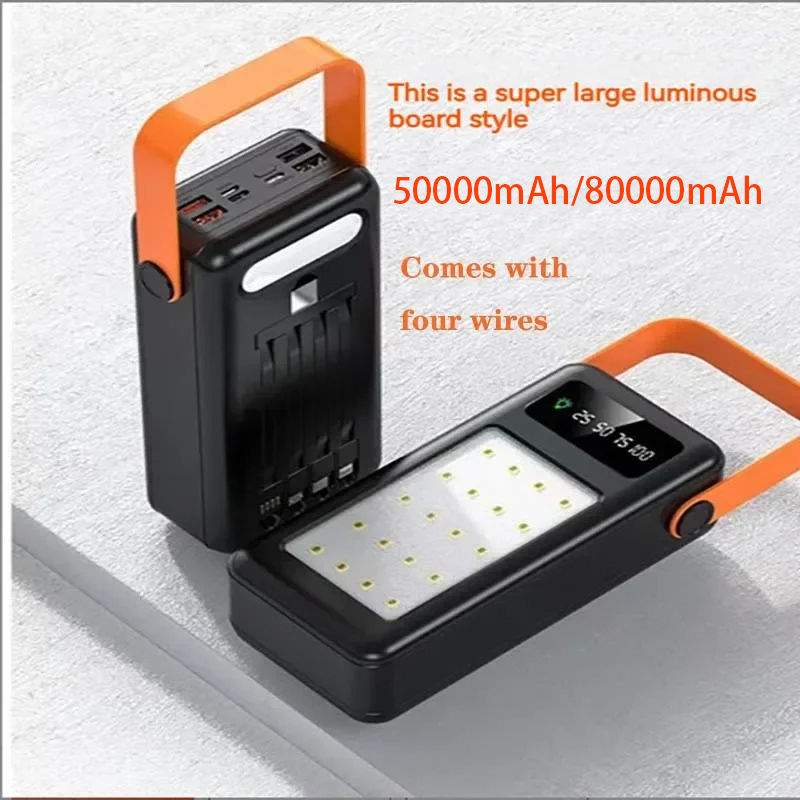 50000mAh 80000mAh Draagbare Po - Outdoor Camping Glamping Share recensie en prijs