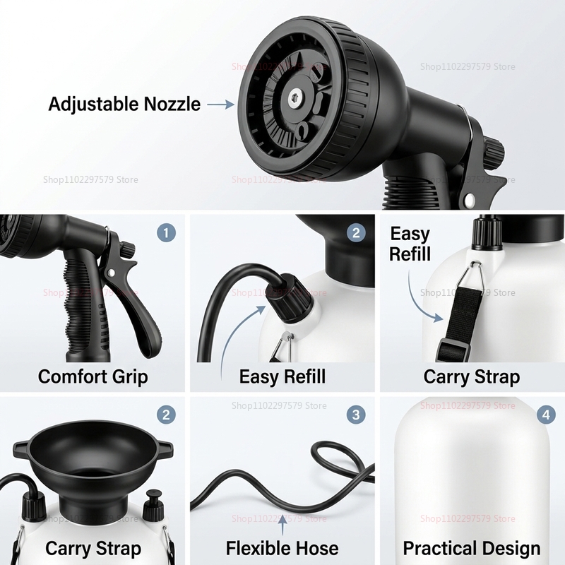 5L draagbare campingdouche, ha - Outdoor Camping Water Heater recensie en prijs