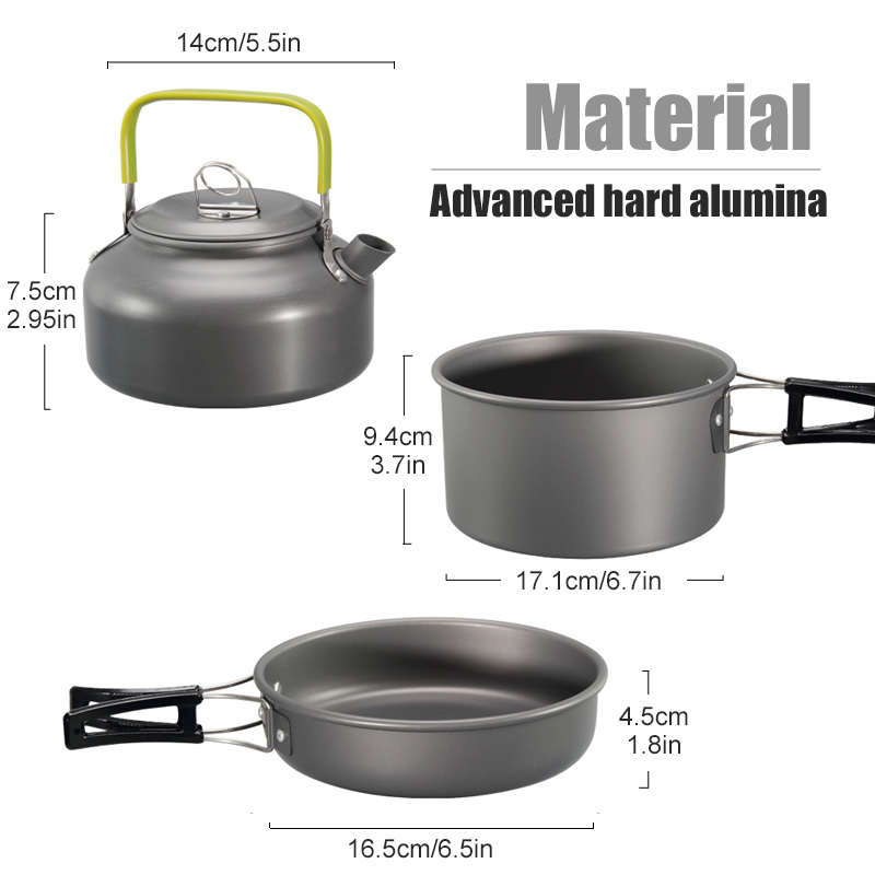 WESTTUNE Camping Kookgerei Kit - Camp Cooking Set recensie en prijs