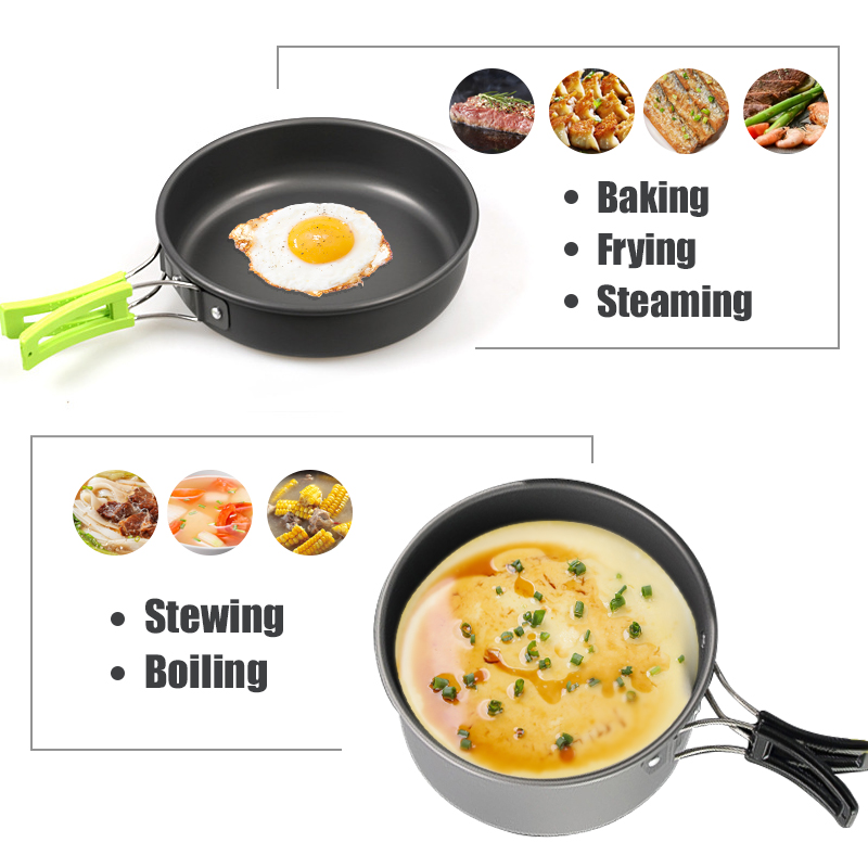 WESTTUNE Camping Kookgerei Kit - Camp Cooking Set recensie en prijs
