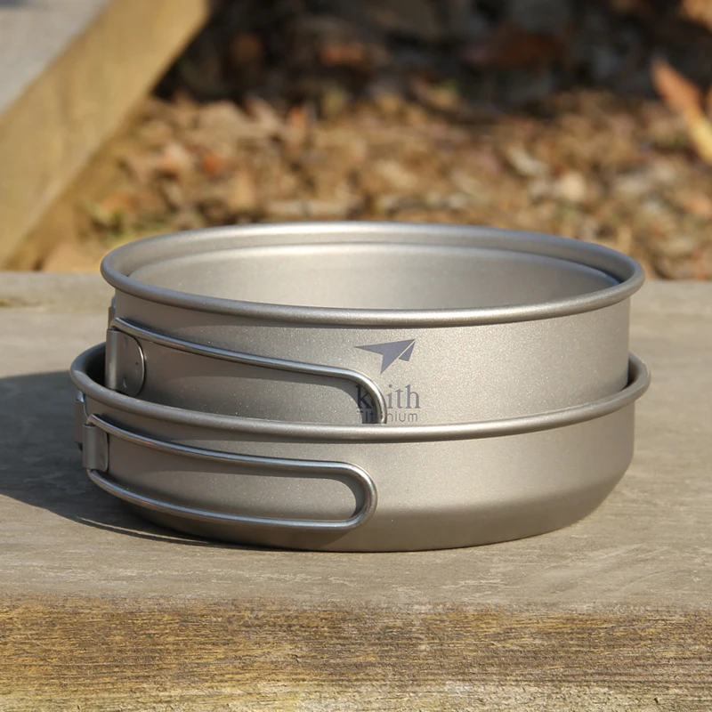 Keith 3PCS Titanium Kookgerei  - Camp Cooking Set recensie en prijs