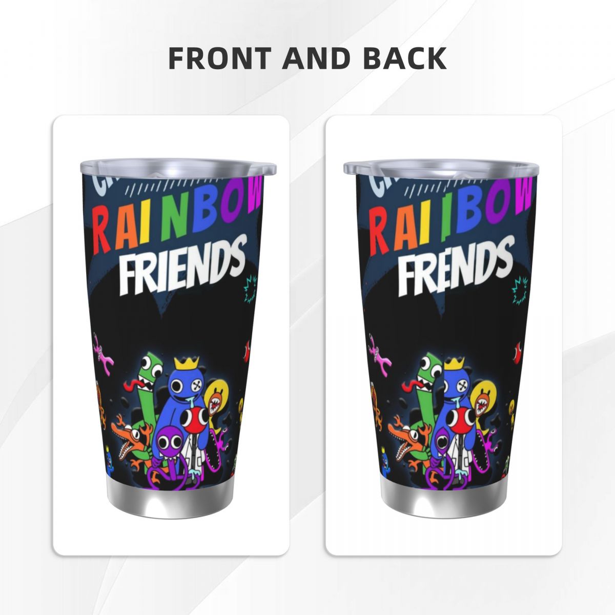 R-Rainbow-Friends 20oz RVS Geï - Vacuum Insulated Flask recensie en prijs