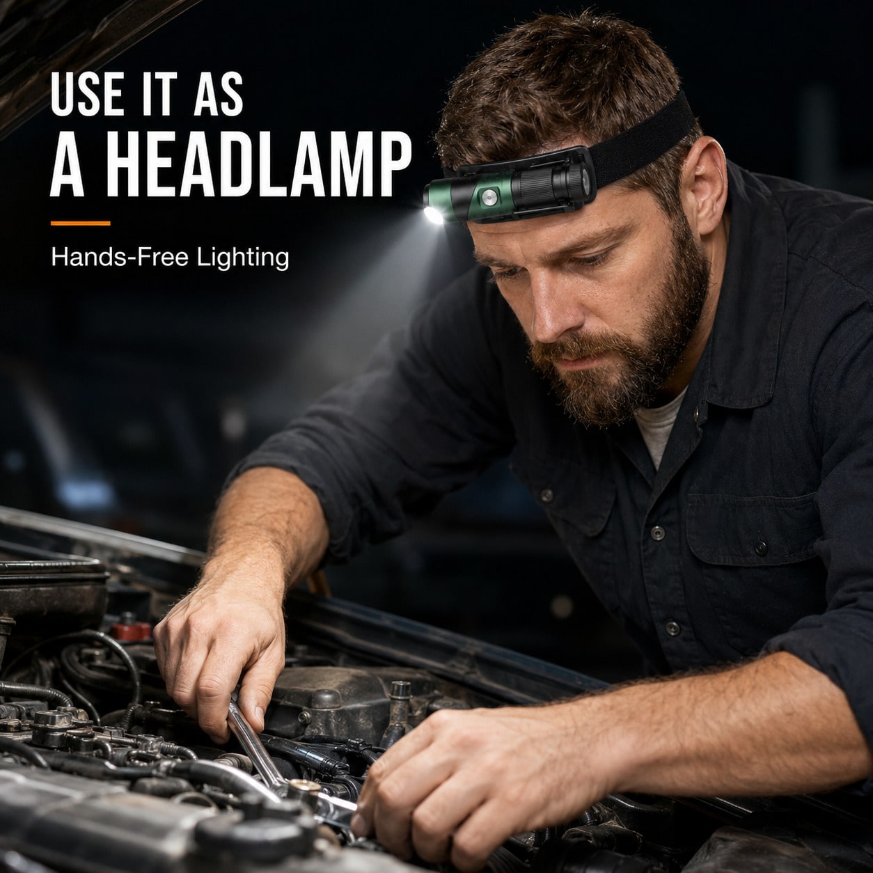 4-in-1 Oplaadbare Zaklamp & Ho - Headlamp recensie en prijs