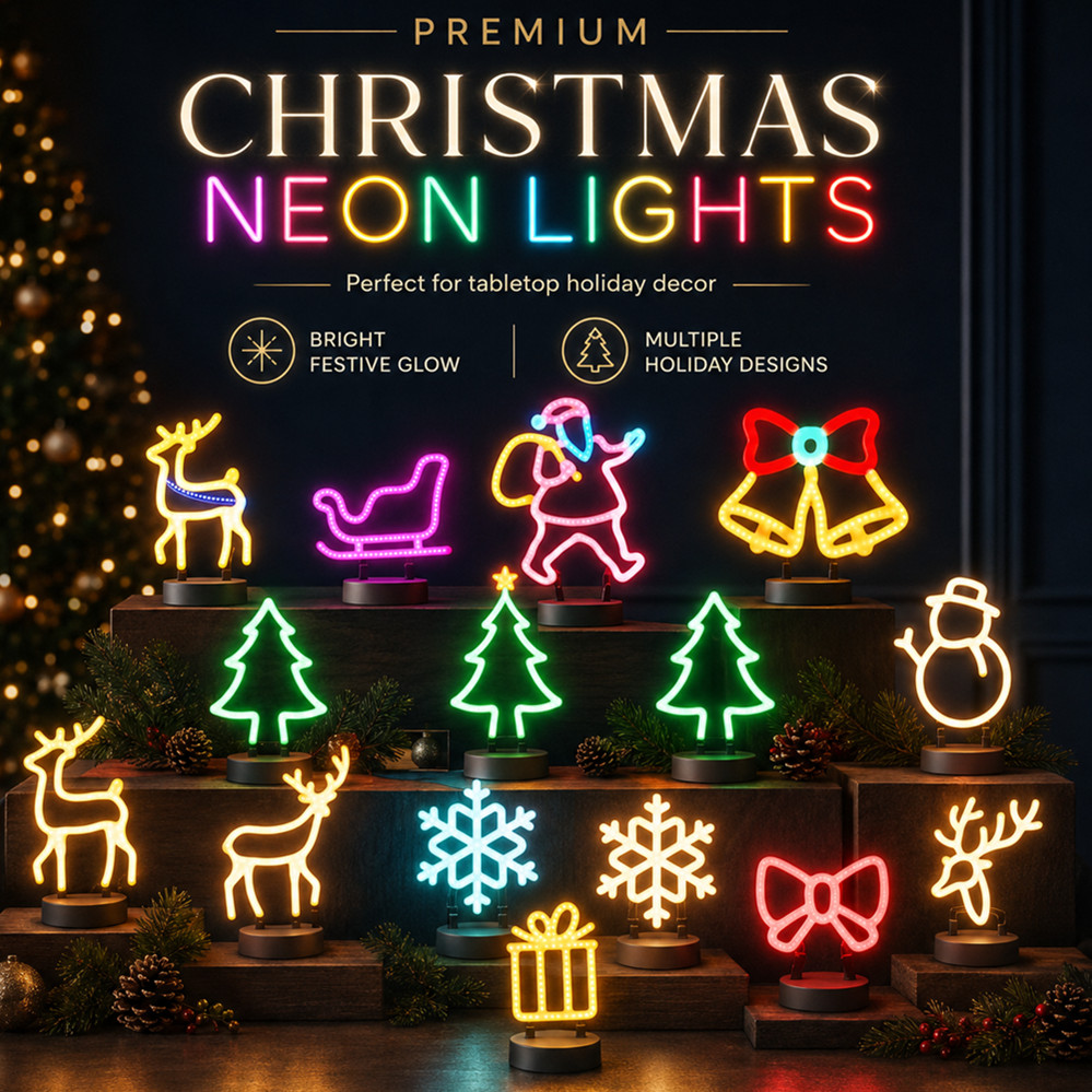 Kerstdecoratie LED Neon Licht  - Headlamp recensie en prijs