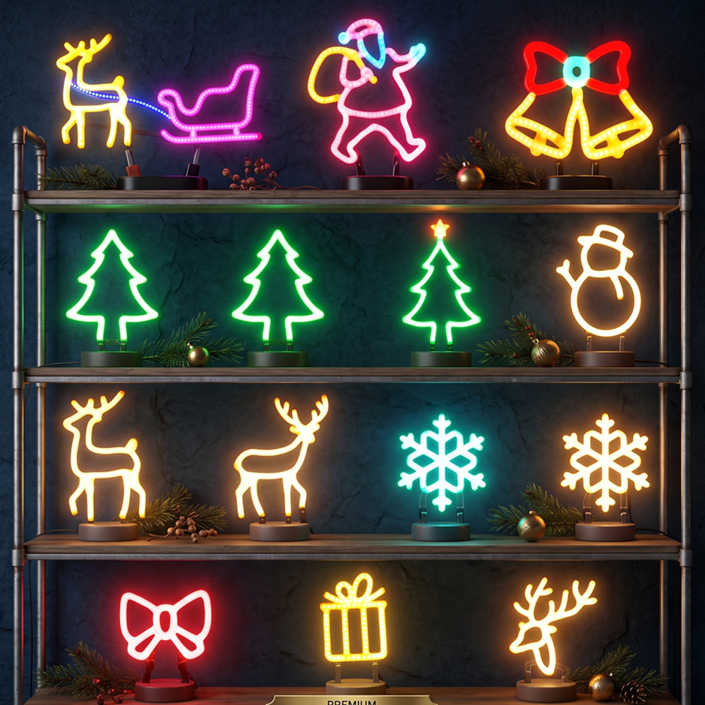Kerstdecoratie LED Neon Licht  - Headlamp recensie en prijs