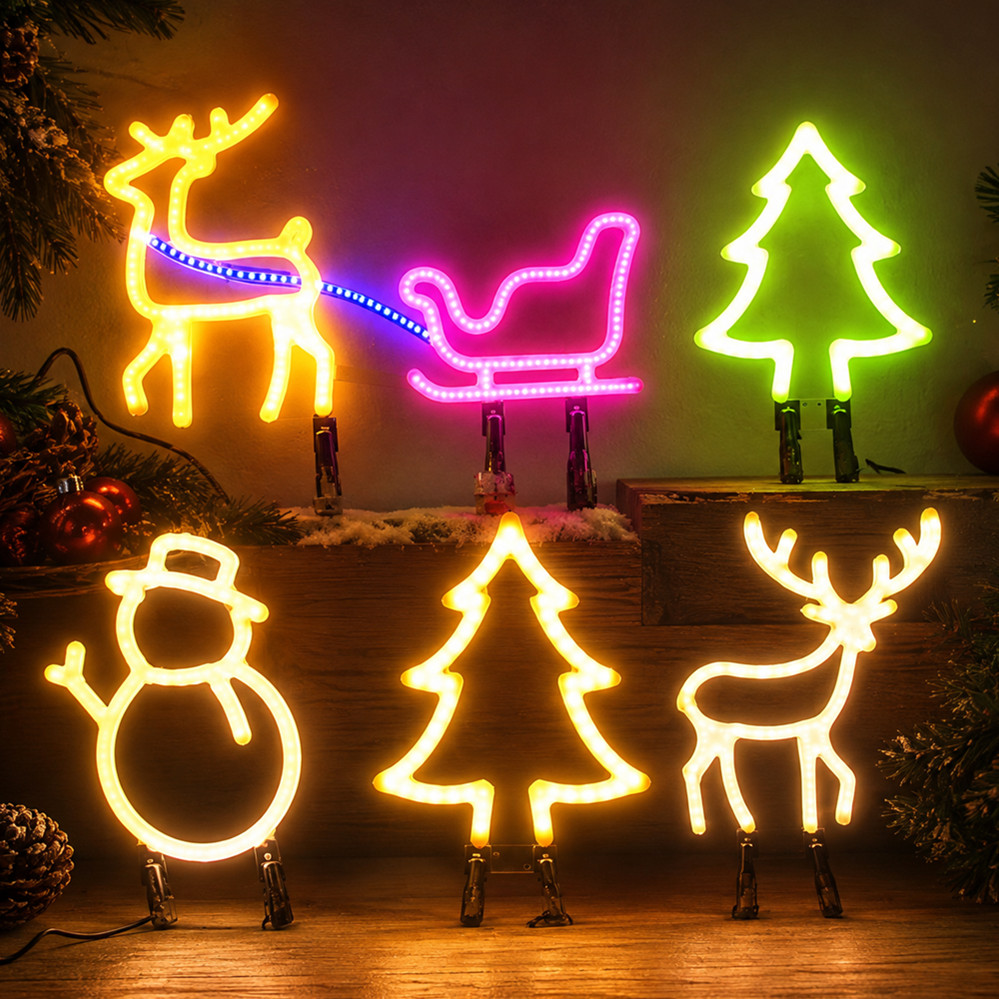 Kerstdecoratie LED Neon Licht  - Headlamp recensie en prijs