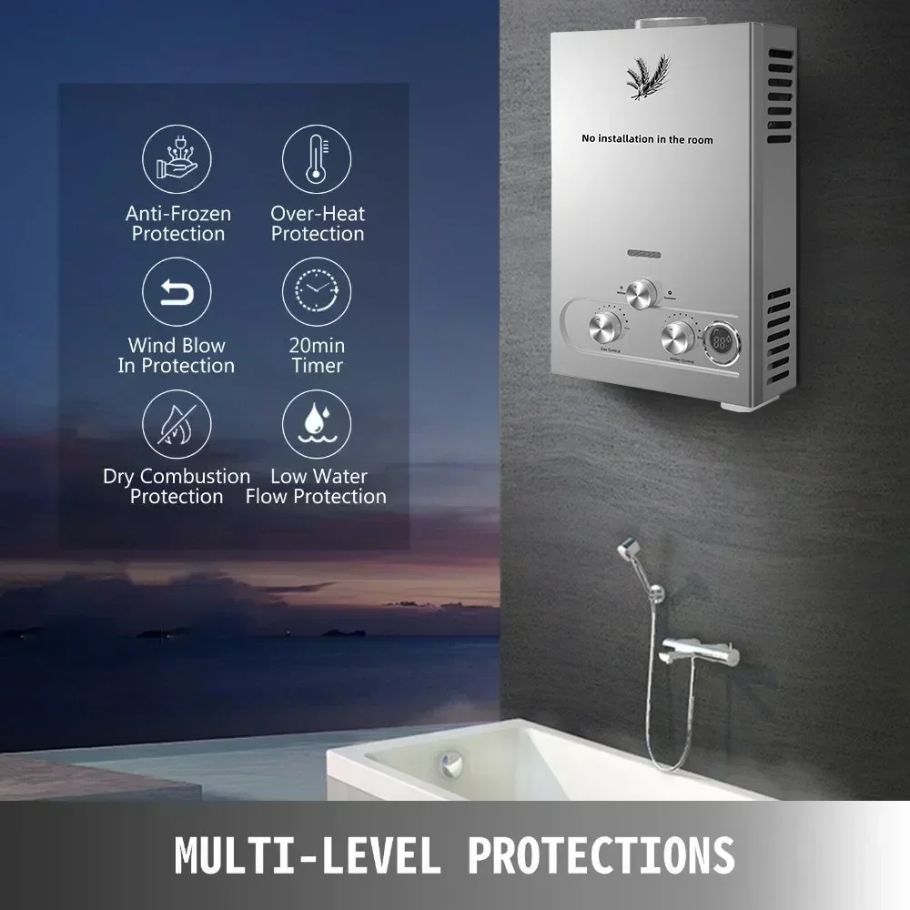 SIHAO LPG Waterverwarmer 6L 8L - Outdoor Camping Water Heater recensie en prijs