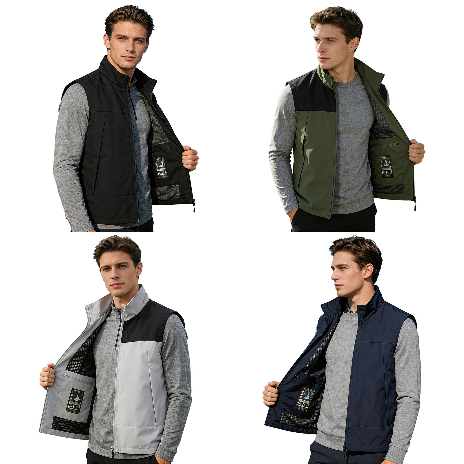 # M-5XL Heren Golfvest met Sta - Outdoor Camping In Winter recensie en prijs