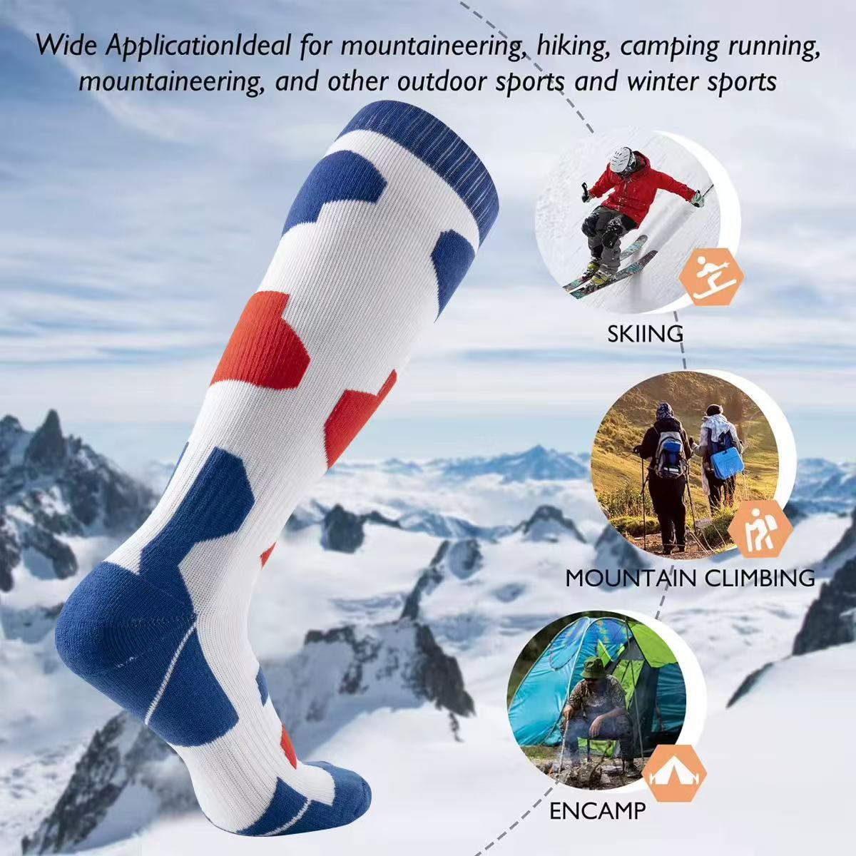 Thermische winterskisokken van - Outdoor Camping In Winter recensie en prijs