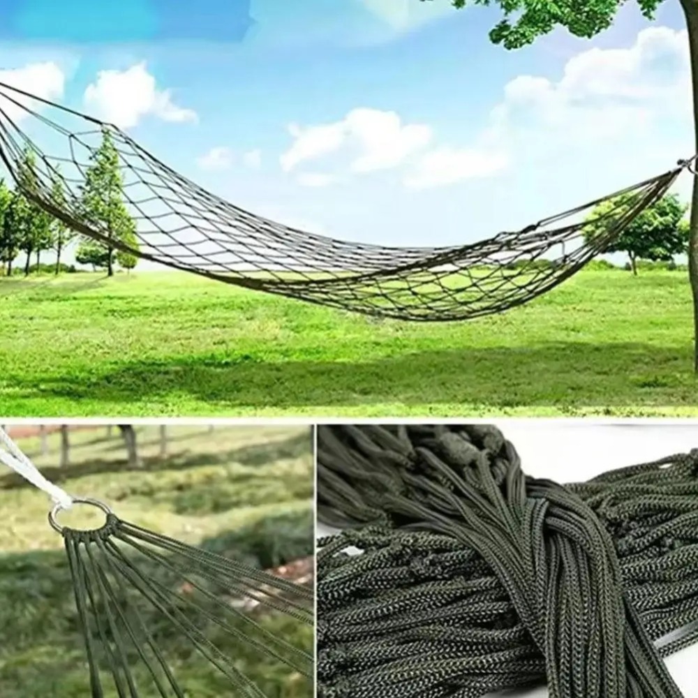 Nylon Touw Meshy Hangmat Voor  - Outdoor Camping Hammock recensie en prijs