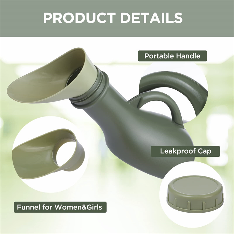 Draagbaar urinoir 1000 ml mors - Outdoor Camping Urinal recensie en prijs