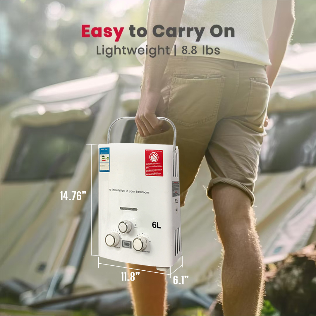 Nieuw model RV buitenboiler Dr - Outdoor Camping Water Heater recensie en prijs
