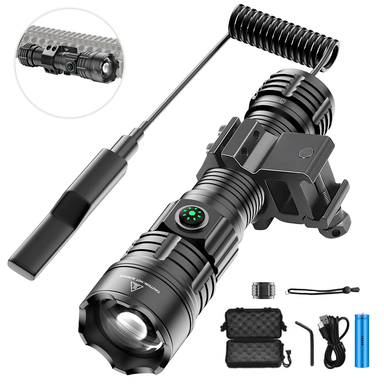 LED-zaklamp Tactische Night Sc - Outdoor Camping Glamping Share recensie en prijs