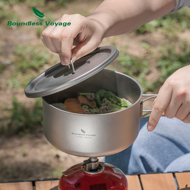 Boundless Voyage Titanium Camp - Camp Cooking Set recensie en prijs