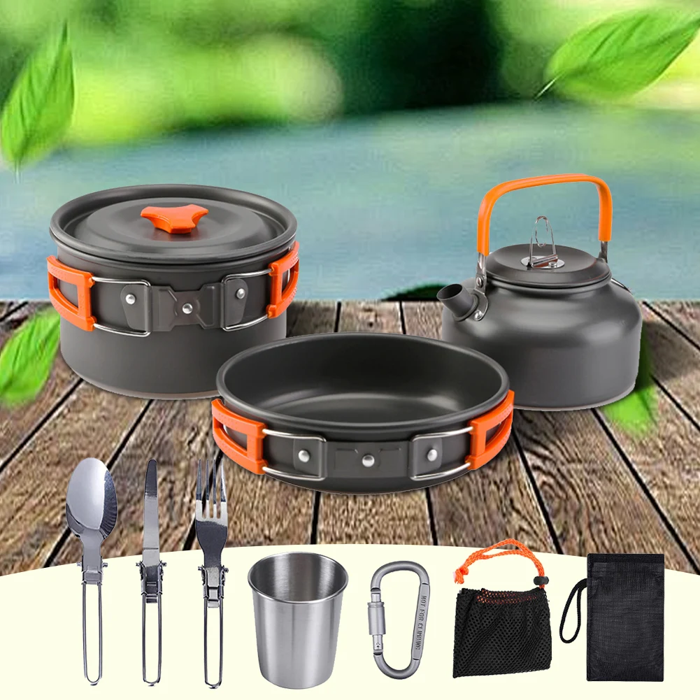 Campingkookgerei Set Ketel Pot - Camp Cooking Set recensie en prijs