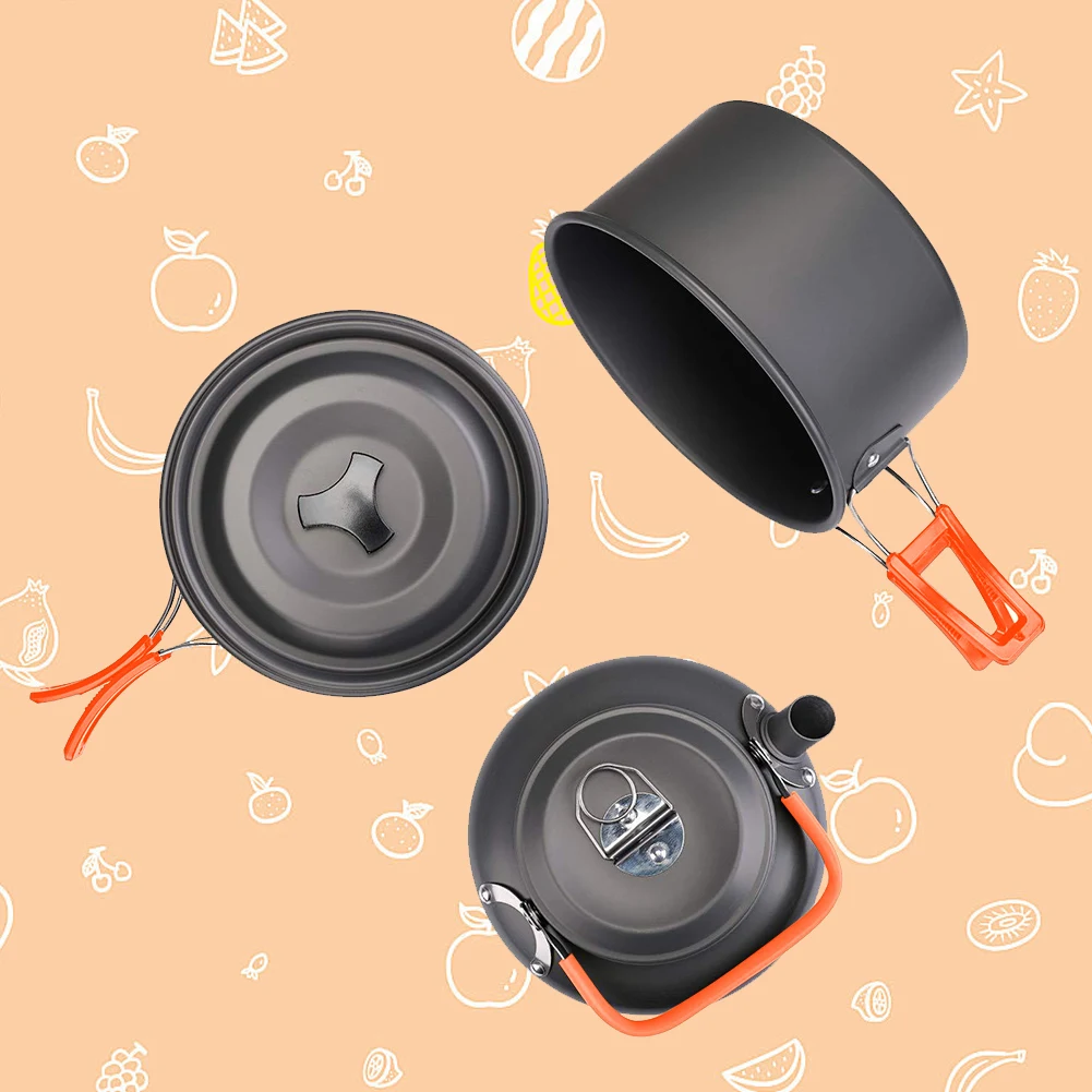 Campingkookgerei Set Ketel Pot - Camp Cooking Set recensie en prijs