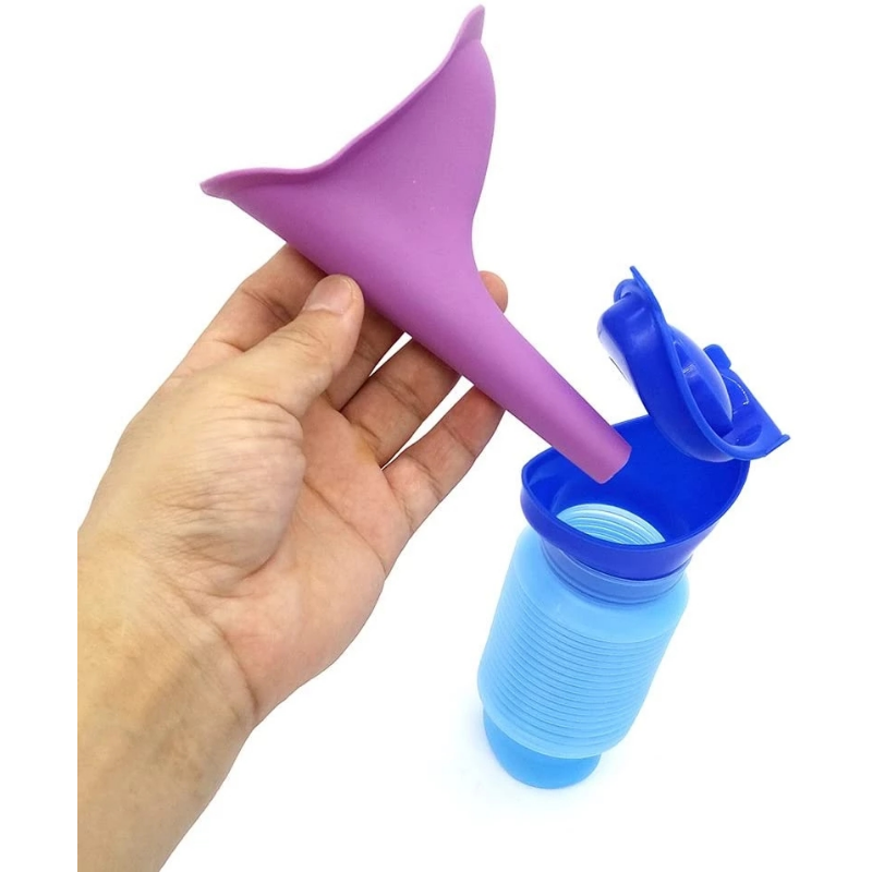 750Ml Draagbare Staande Plasfl - Outdoor Camping Urinal recensie en prijs