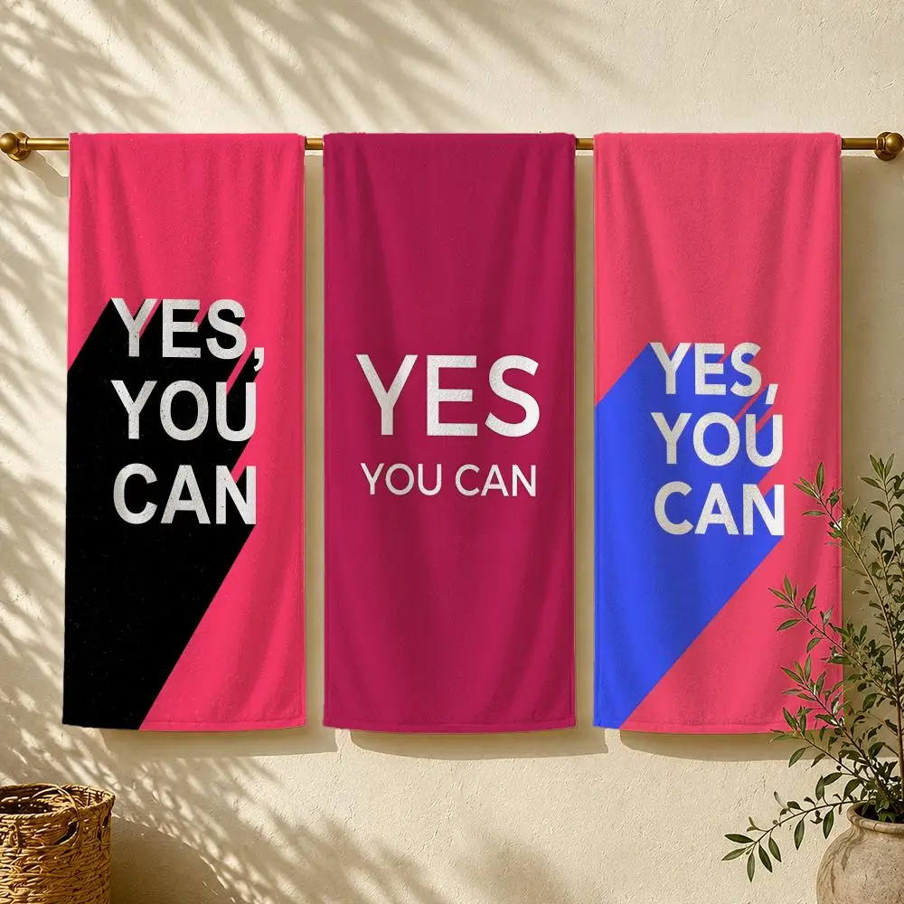 Quote Y-Yes You Can Towel Hand - Outdoor Camping Quotes recensie en prijs