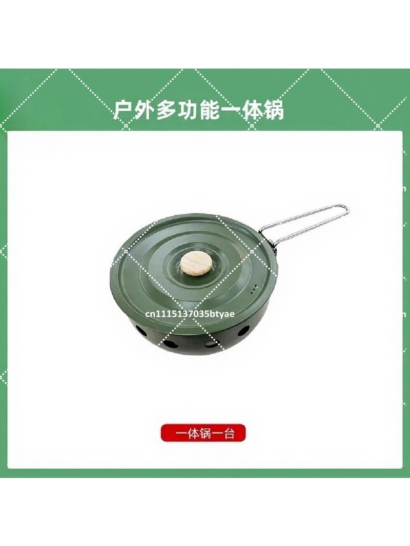 Draagbare gasfornuis met geïnt - Camp Cooking Set recensie en prijs