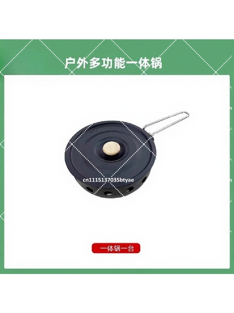 Draagbare gasfornuis met geïnt - Camp Cooking Set recensie en prijs